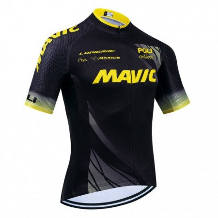 Wielershirt 2024 Mavic - Zwart